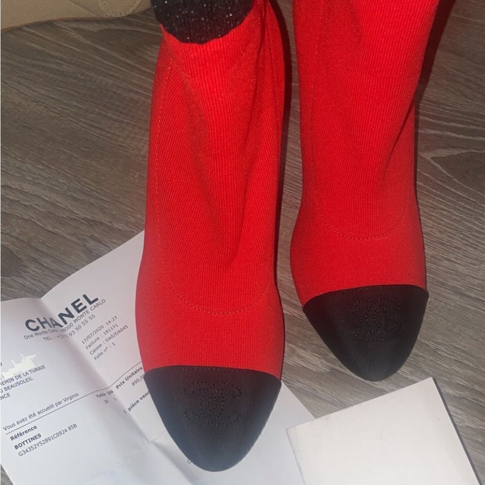 Chanel boots 
